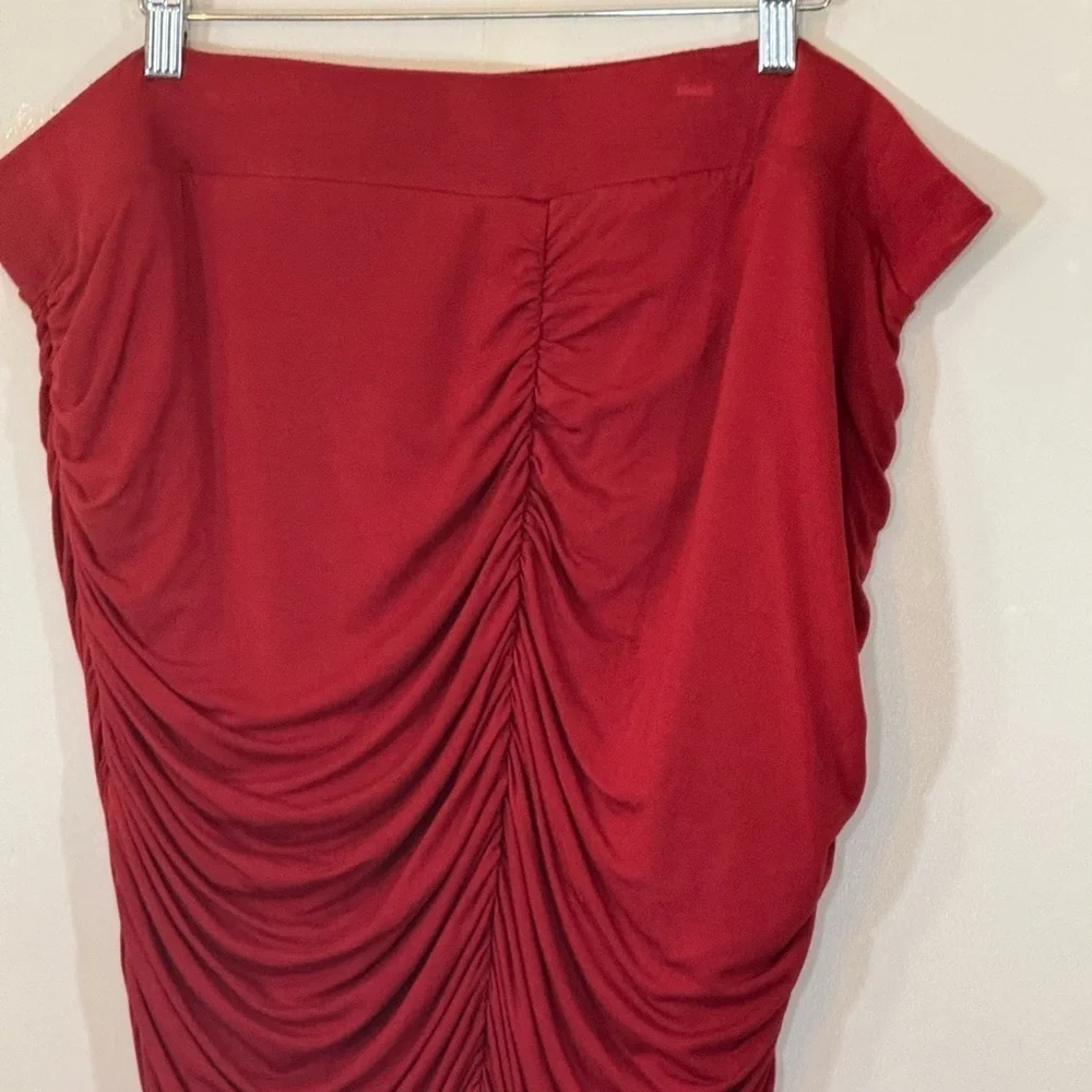 Torrid‎ Midi Super Soft Shirred Pencil Skirt Size 3X